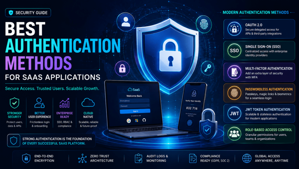 Best Authentication Methods for SaaS Applications